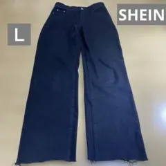 DAZY ハイウェスト ストレートレッグジーンズＬ