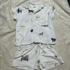 ジェラートピケ　上下セット　XXS サファリバス