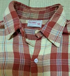BIGMAC 70年代ネルシャツMサイズ