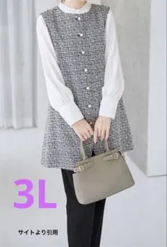 ベルーナ belluna alotta 洗える！美ラインジレ 3L 薄手のサムネイル
