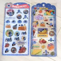 パペットスンスン　シール　正規品　2点セット