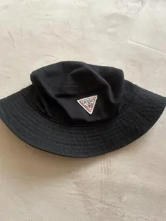 GUESS ブラック バケットハット ONE SIZE