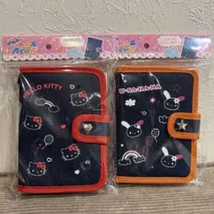 デニムシールバインダー キティ　ウサハナ　シール帳