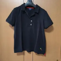 美品　ジュンコシマダ PART2 黒 ポロシャツ 3L　LLゆったりのサムネイル