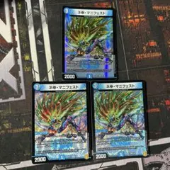 ネ申マニフェスト カリスママニフェスト　3枚セット