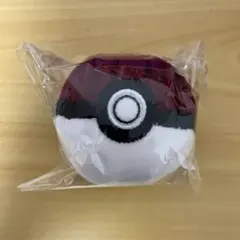 コメダ珈琲店　ソファー柄生地　モンスターボール　キーホルダー ポケモン