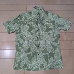 RJC（MADE IN HAWAII USA）葉柄アロハシャツ【値下げしました】