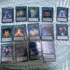 遊戯王　フィールド魔法大量　チキンレース　オレイカルコスの結界　他