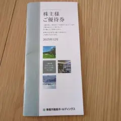 東急不動産ホールディングス　株主優待