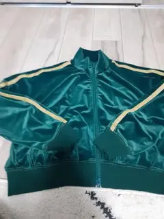 BEAMS BOY グリーン ジャージジャケット