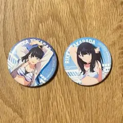 グリッドマンユニバース　グリッドマン　くじメイト　宝多六花　缶バッジ　特典