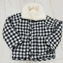 水通しのみ プティマイン　リバーシブルボアジャケット 110