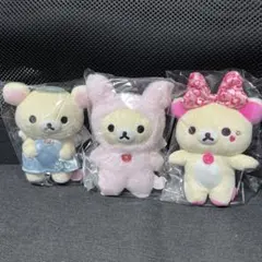 リラックマ　sakumaru ぶらさげぬいぐるみ　サクマル　コリラックマ リラックマ× sakumaru ぶらさげぬいぐるみ りらっくま コリラックマ