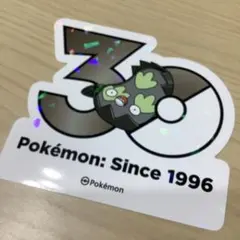 ポケモン 30周年記念 ホログラムステッカー カブルモ