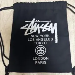STUSSY ブラック ナップサックのサムネイル