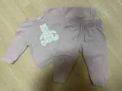 GAP セットアップ　ピンク トレーナー スウェット 90 裏起毛