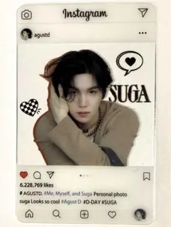 【BTS】‪#54-03★クリアカード★ SUGA シュガ ユンギ