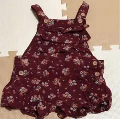 ブランシェス/ピアンチェリ 花柄 サロペット