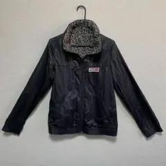 リバーシブル ジップアップジャケット フラワープリント