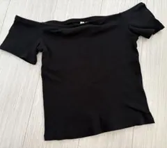 H&M　オフショルダー　トップス