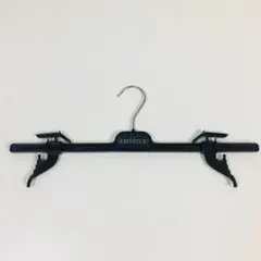 ☆GIANNI VERSACE 旧ロゴ ボトムスハンガー 黒 ヴィンテージ 希少のサムネイル