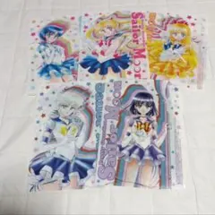 セーラームーン　明治　ファミマ　コラボ　ファイル　5種類　コンプ　④　難あり