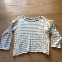 Another Edition ストライプ 長袖トップス