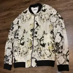 ZARA 総柄ボンバージャケット Mのサムネイル