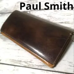 Paul Smith ポールスミス PCステインカーフ長財布