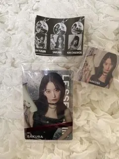 最終値下げ　LE SSERAFIM サクラ　ガチャガチャ　ウエハース セット