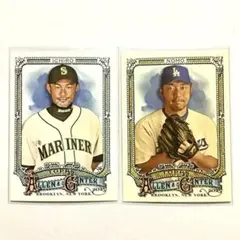 Topps allen & Ginter 2025 【イチロー・野茂英雄】2枚組