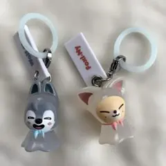 SKZOO めじるしアクセサリー 2点セット ウルフチャン フォクシニー
