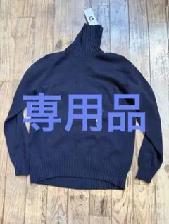 マハラニ様専用 タグ付新品　＋J ミドルゲージタートルネックセーター　M