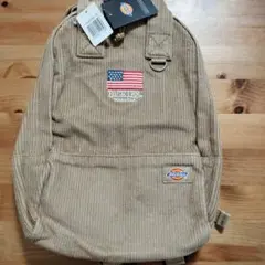 新品未使用★ Dickies キッズリュック コーデュロイ ベージュ 匿名配送のサムネイル
