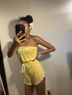 オールインワン Roxy オーバーオール　Alexia stam Y2K