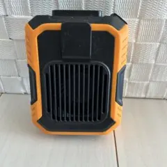 USB充電式コンパクトファン 風量三段階調整　LEDライト付き