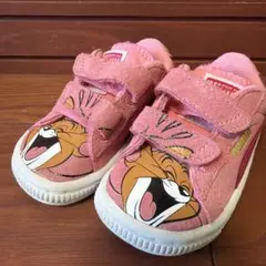 PUMA キッズスニーカー トムとジェリー ピンク 12センチ