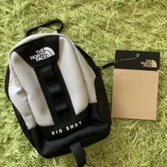 新品　THE NORTH FACE ミニビッグショット ミニポーチ グレー