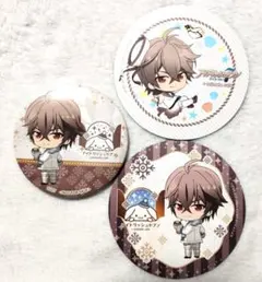 アイドリッシュセブン　アイナナ　虎於　缶バッジ　コースター　アニメイトカフェ