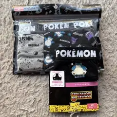 ポケットモンスターレディースショーツ ピカチュウ イーブイ メタモン Lサイズ