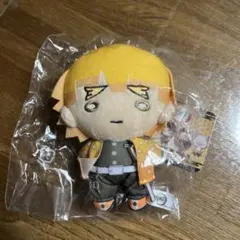 鬼滅の刃 我妻善逸 にとたんぬいぐるみ タグ付き