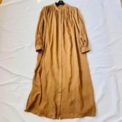 美品 23区 ALBINIリラックスシアー シャツ ロング ワンピース 38