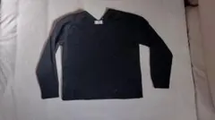 Opaque Clip ダークネイビー Vネックニット