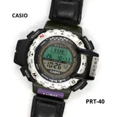カシオ プロトレック PRT-40 トリプルセンサー 新品電池【動品】 2705