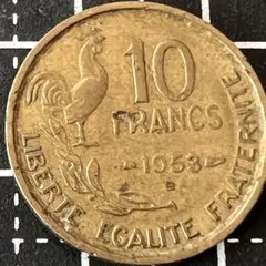 5213. 1991年 フランス 10セント 硬貨 - メルカリ