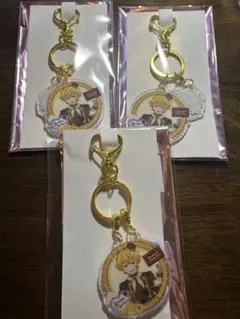 鬼滅の刃 バレンタイン コンビアクリルチャーム 我妻善逸 3個セット