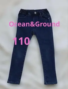 ✨Ocean&Ground ✨110cm キッズデニムパンツ インディゴ