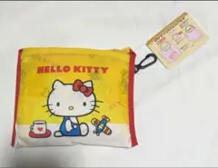 ハローキティ　ポケット付きエコバッグ
