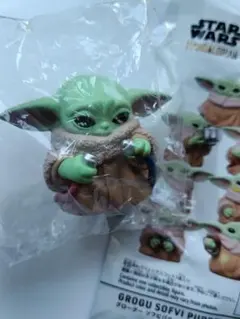 スターウォーズ　マンダロリアン　パペットマスコット　グローグー　赤青ワイヤー配線