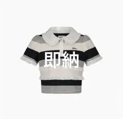 限定値下げ」Bibiy. JAMIE FRILL TOP ボーダートップス - メルカリ